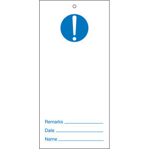 Brady Warning Tags