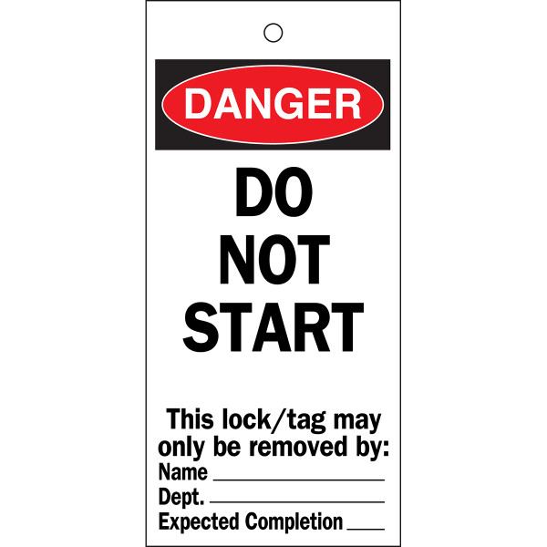 Brady Warning Tags