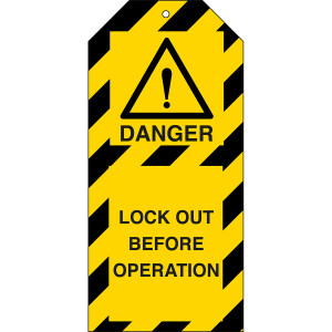 Brady Warning Tags Lock Out