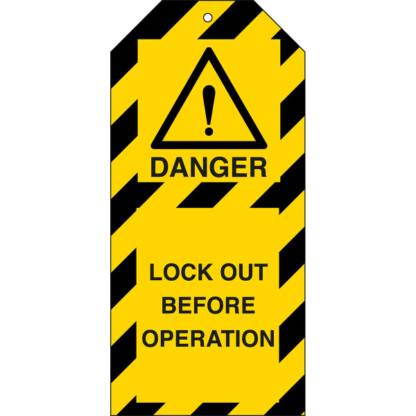 Brady Warning Tags Lock Out