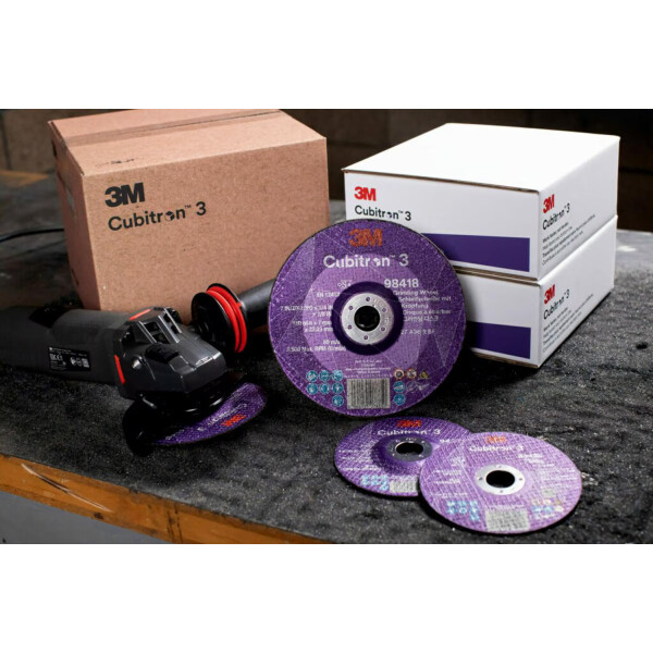 3M™ Cubitron™ 3 Cut-Off Wheel T41 Grit 36+ - Image 3