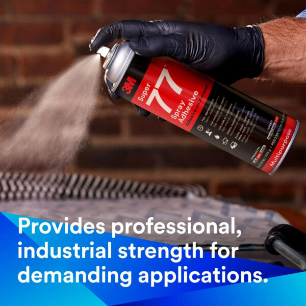 3M™ Super 77™ Multipurpose Spray Adhesive Aerosol - Image 3