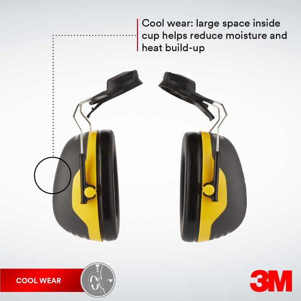 3M™ Peltor™ Comfort Earmuff Με Στήριγμα Κράνους X2P3E (94-105 dB) - Image 6