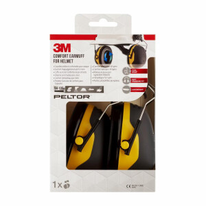 3M™ Peltor™ Comfort Earmuff Με Στήριγμα Κράνους X2P3E (94-105 dB)