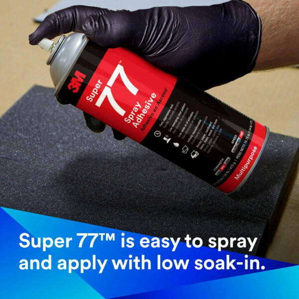 3M™ Super 77™ Multipurpose Spray Adhesive Aerosol - Image 2