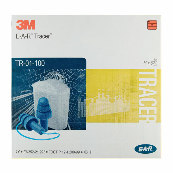 3M™ E-A-R™ Tracers™ Ωτοασπίδες Με Καλώδιο TR-01-100 - Image 3