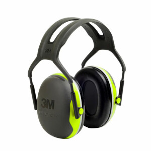 3M™ PELTOR™ X4A Ωτοασπίδες Με Στήριγμα Κεφαλής Hi-Viz