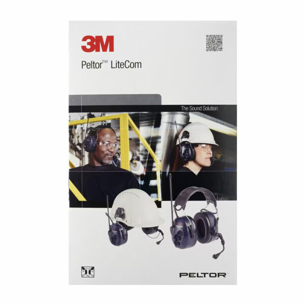 3M™ PELTOR™ LiteCom Ωτοασπίδες Με Στήριγμα Κράνους 33 dB PMR 446 MHz - Image 2