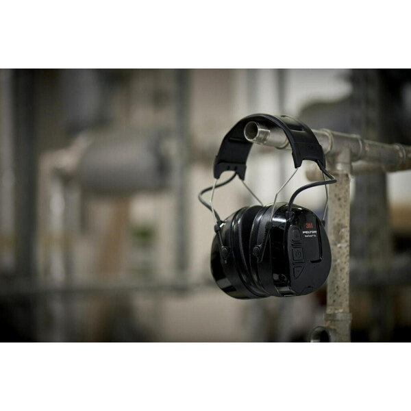 3M™ PELTOR™ WorkTunes™ Pro AM/FM HRXS221P3E Ωτοασπίδες Με Στήριγμα Κεφαλής 32 dB Μαύρο - Image 2