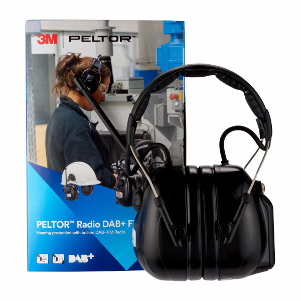 3M™ PELTOR™ DAB+ & FM Ωτοασπίδες 30 dB Με Στήριγμα Κεφαλής - Image 4