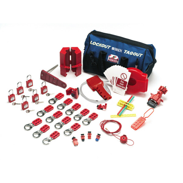 Brady Valve and Electrical Lockout Kit