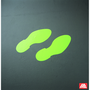 Brady BradyGlo Warning Footprints