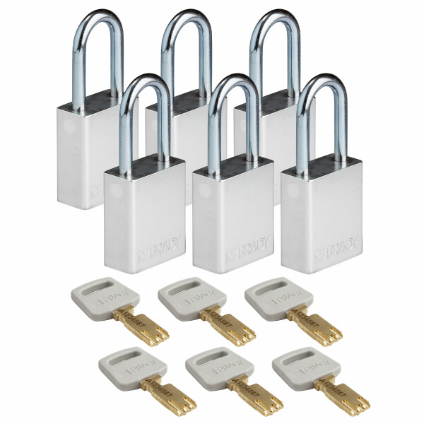 Brady SafeKey Aluminum Lockout Padlocks 38.10mm - Image 12