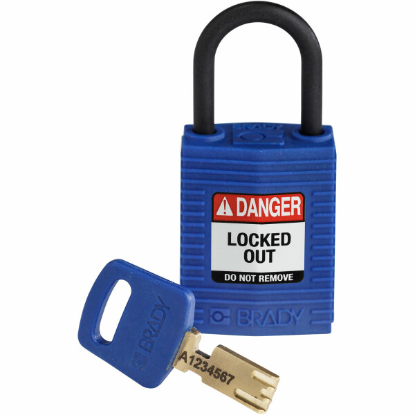 Brady SafeKey Compact Nylon Lockout Padlock - Image 6