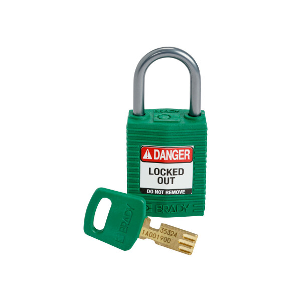 Brady SafeKey Compact Nylon Lockout Padlocks with Alumium Shackle - Image 7