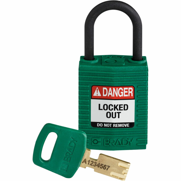 Brady SafeKey Compact Nylon Lockout Padlock - Image 8
