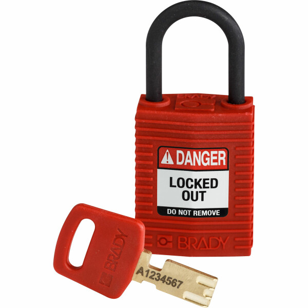 Brady SafeKey Compact Nylon Lockout Padlock - Image 11