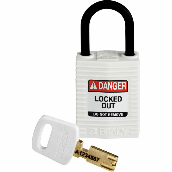 Brady SafeKey Compact Nylon Lockout Padlock - Image 12