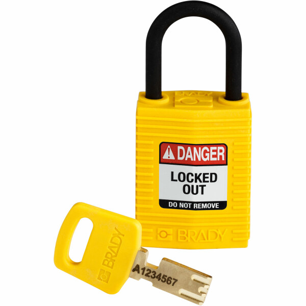 Brady SafeKey Compact Nylon Lockout Padlock - Image 13