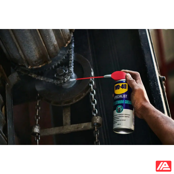 WD-40 Specialist White Lithium Grease Spray 400ml Σπρέι Λευκού Γράσου Λιθίου - Image 4
