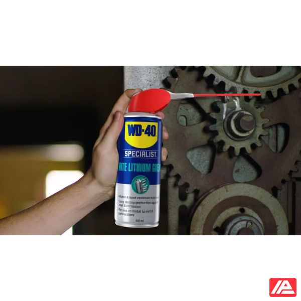 WD-40 Specialist White Lithium Grease Spray 400ml Σπρέι Λευκού Γράσου Λιθίου - Image 3