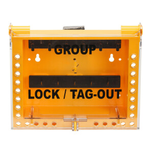 Brady 26 Group Lock Box Yellow