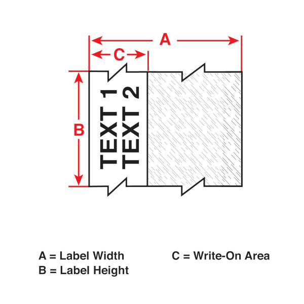 Brady M211 and M210 Self-laminating Vinyl Wire and Cable Labels - Image 5