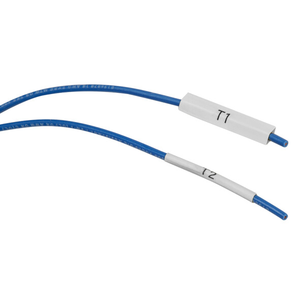 Brady M211 and M210 PermaSleeve Polyolefin Wire Marking Sleeves Black On White - Image 2