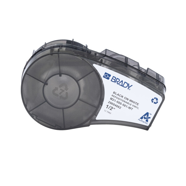 Brady M21 Series Repositionable Vinyl Labels