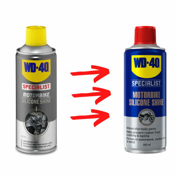 WD-40 Motorbike Silicone Shine 400ml Γυαλιστικό Σιλικόνης - Image 2