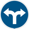 Brady Floor Sign Go Left And Right