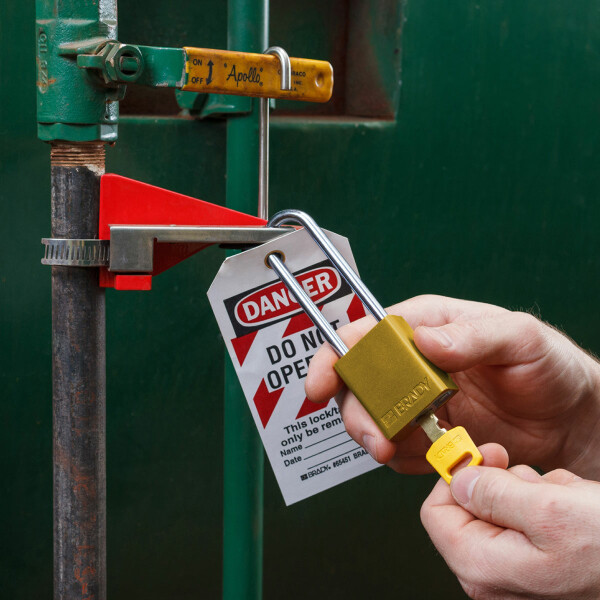 Brady SafeKey Aluminum Lockout Padlocks 76.20mm - Image 3