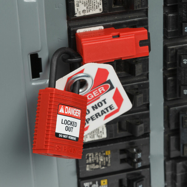 Brady SafeKey Compact Nylon Lockout Padlock - Image 3