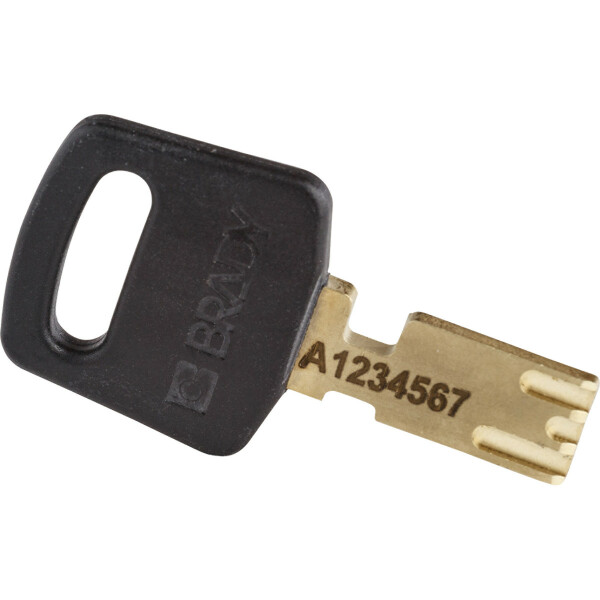 Brady SafeKey Compact Nylon Lockout Padlocks with Alumium Shackle - Image 4