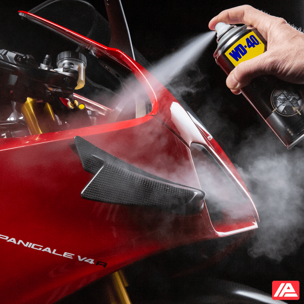 WD-40 Motorbike Silicone Shine 400ml Γυαλιστικό Σιλικόνης - Image 3