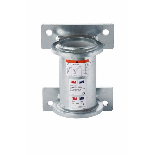 3M™ DBI-SALA® Confined Space Wall Mount BaseHigh Capacity Galvanized - Image 2