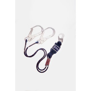3M™ DBI-SALA® EZ-Stop™ Shock Absorbing Lanyard Edge Tested - Rope - Twin Leg - 1.50 m