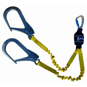 3M™ DBI-SALA® EZ-Stop™ Expander Shock Absorbing Lanyard - Elasticated Webbing - Διπλός Ιμάντας 1.5m