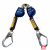 3M™ DBI-SALA® Nano-Lok™ Self-Retracting Lifeline - XL Extended Length - Twin Leg - Quick Connector - Web - Twin Leg - 2.8m