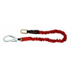 3M™ Protecta® Shock Absorbing Lanyard - Elasticated Webbing - Single Leg - 1.50 m