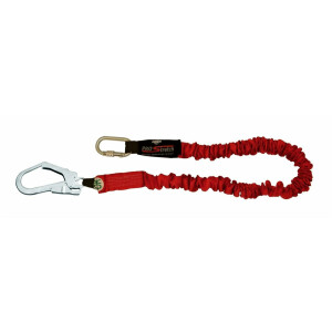 3M™ Protecta® Shock Absorbing Lanyard - Elasticated Webbing - Single Leg - 1.50 m