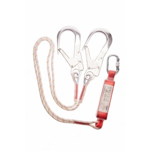 3M™ Protecta® Sanchoc™ Shock Absorbing Lanyard - Kernmantle Rope - Διπλός Ιμάντας
