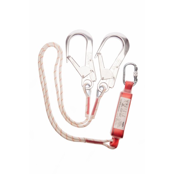 3M™ Protecta® Sanchoc™ Shock Absorbing Lanyard - Kernmantle Rope - Διπλός Ιμάντας