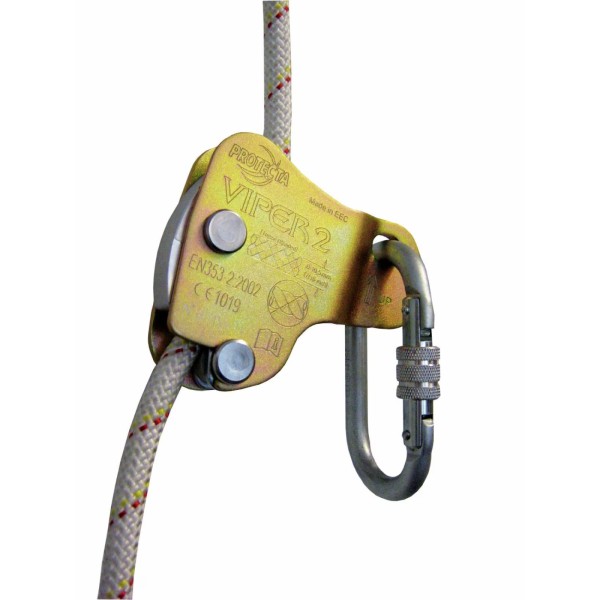 3M™ Protecta® Viper™ 2 Automatic Rope Grab with Double Action Carabiner AC400