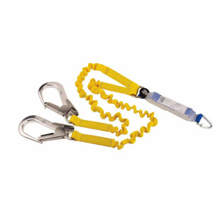 3M™ DBI-SALA® Expander Shock Absorbing Lanyard - Elasticated Webbing - Twin Leg