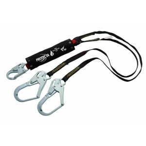 3M™ Protecta® Sanchoc™ Shock-Absorbing Lanyard - Kernmantle Rope - Διπλός Ιμάντας
