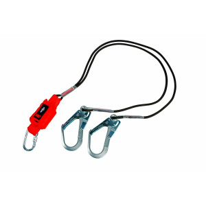 3M™ Protecta® Shock Absorbing Lanyard - Rope - Twin leg - 1.80 m