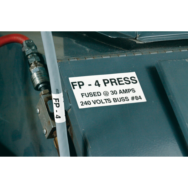 Brady 76 mm Core Polypropylene General Identification Labels - Image 2