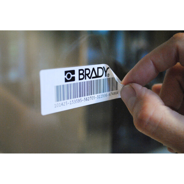 Brady 76 mm Core Repositionable Paper Labels - Image 4