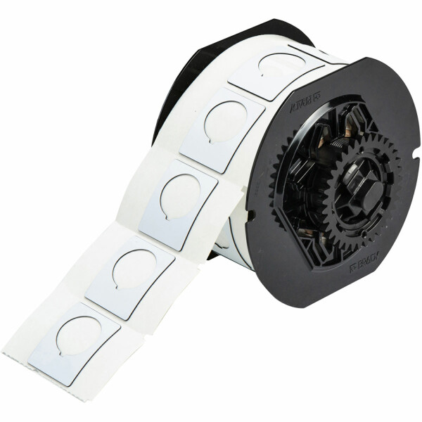 Brady B30 Series Raised Profile Push Button Labels White